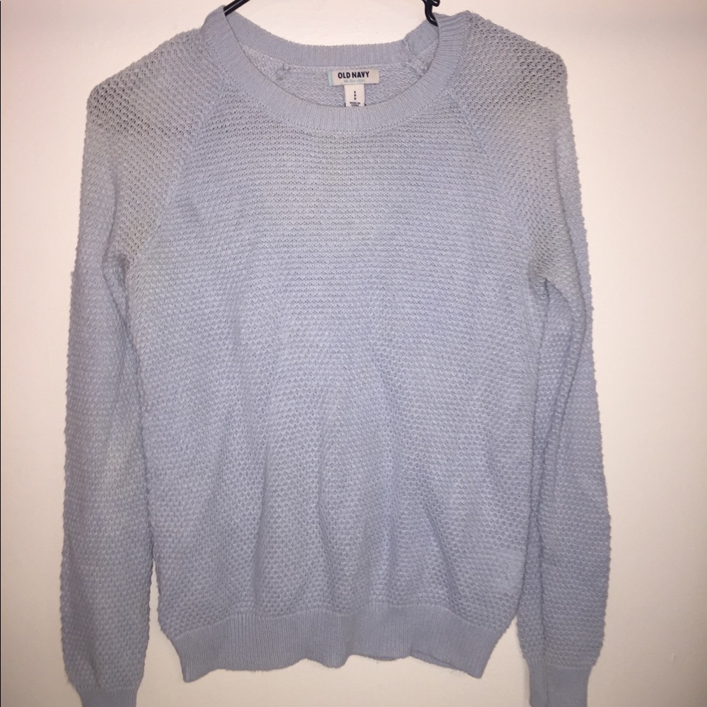 Blue sweater